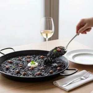 Arroz Negro con Chipirones